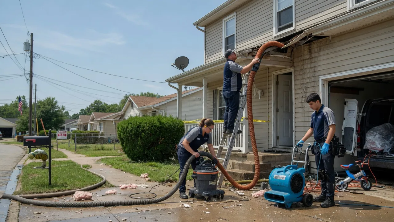 Water Damage Restoration in Saint Paul, IN near me